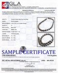 13-15mm Tahitian South Sea Pearl Necklace - AAA Quality - Secondary Image