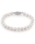 6.0-6.5mm Akoya White Pearl Bracelet
