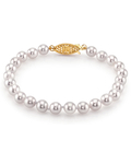 6.0-6.5mm Akoya White Pearl Bracelet - Third Image