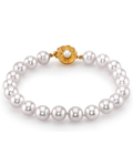 7.0-7.5mm Akoya White Pearl Bracelet- Choose Your Quality - Third Image