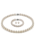 10-10.5mm Japanese Akoya White Pearl Set