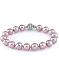 8.5-9.5mm Pink Freshwater Pearl Bracelet - AAA Quality