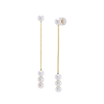White Freshwater Pearl Bree Earrings