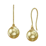 Golden South Sea Pearl Cindy Earrings