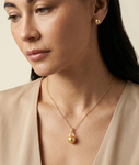 Golden Pearl Lindsey Pendant - Model Image
