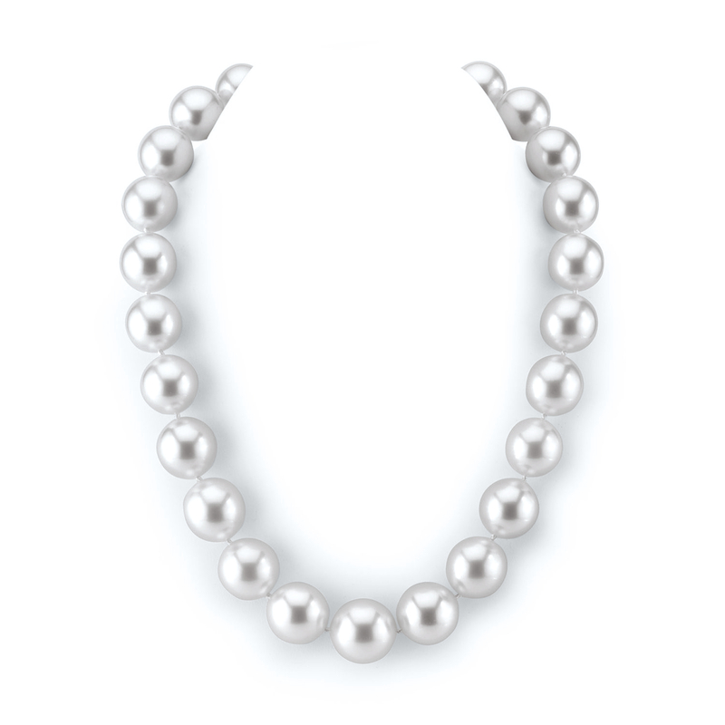 15-16.2mm White South Sea Pearl Necklace - AAAA Quality