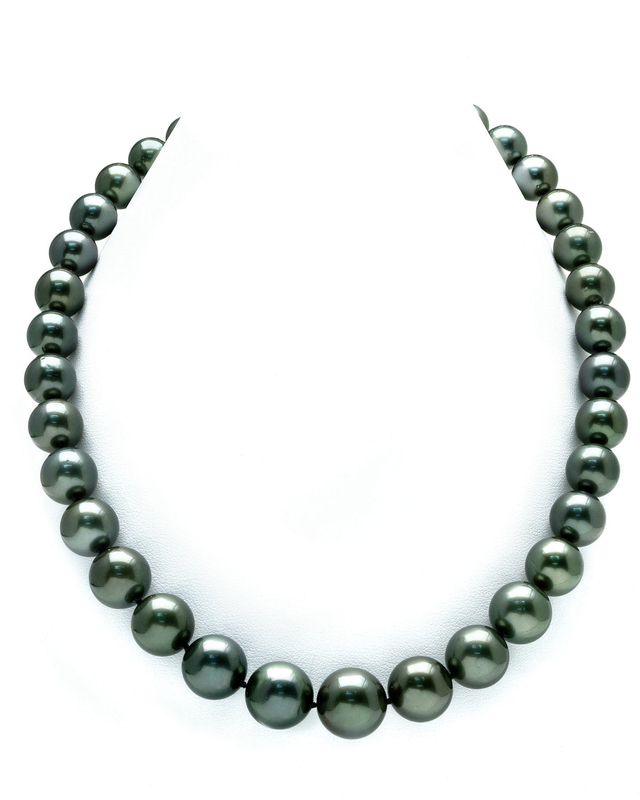 10-12mm Tahitian South Sea Pearl Necklace - AAA Quality