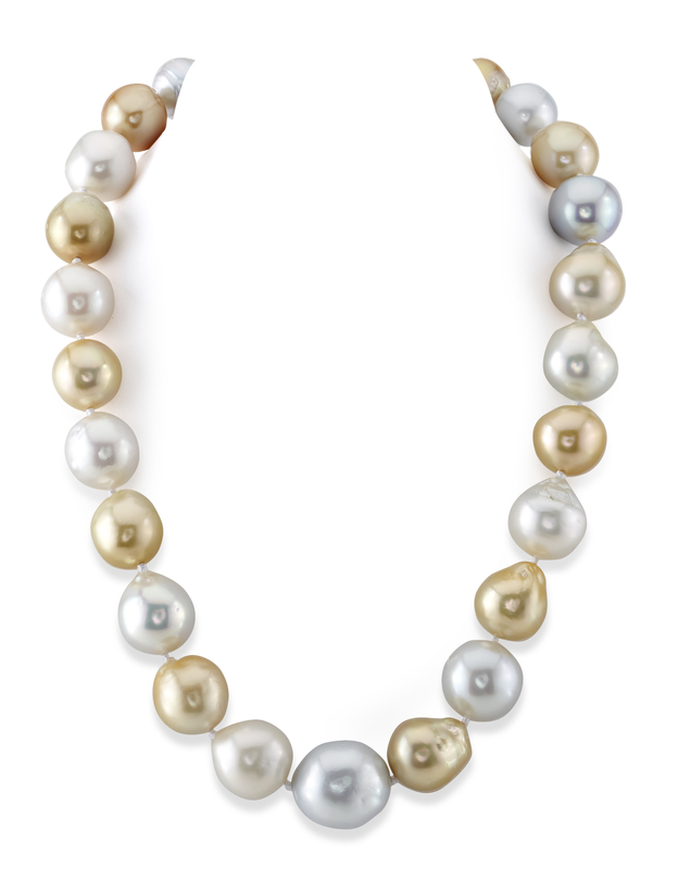 Baroque south shop sea pearl necklace