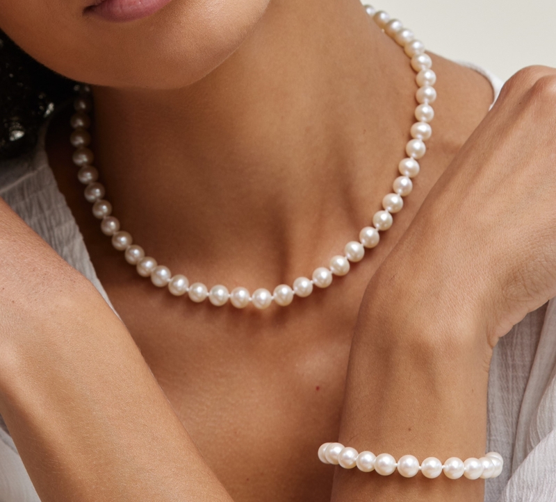 7.0-7.5mm White Freshwater Pearl 