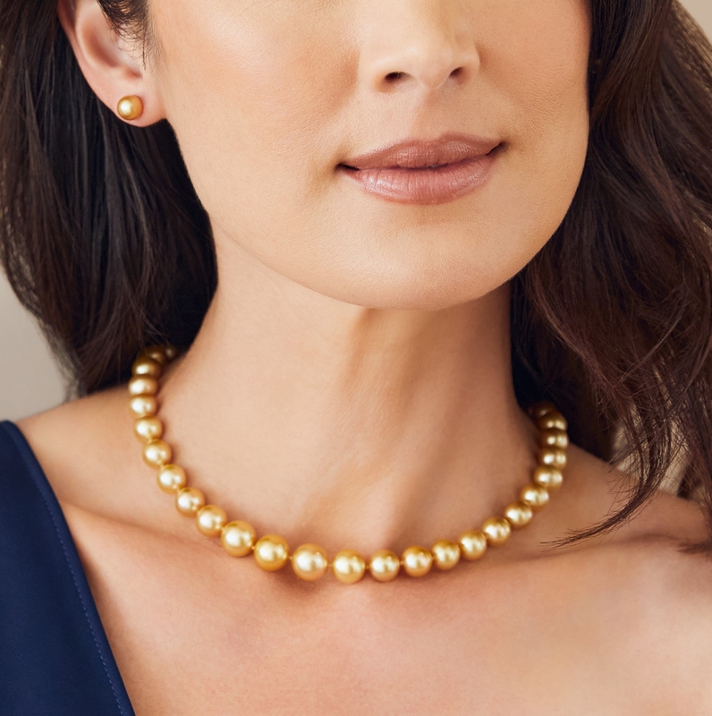 14mm pearl necklace deals
