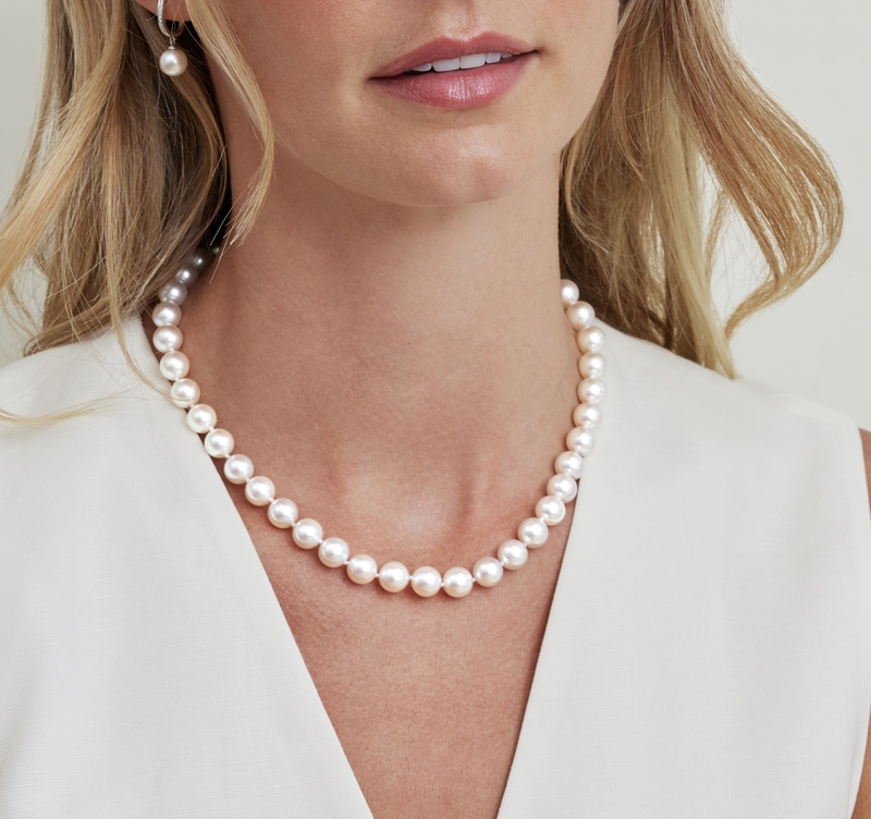 Akoya clearance white pearl