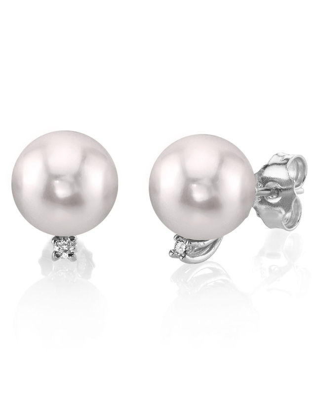 Akoya Pearl & Diamond Sasha Earrings