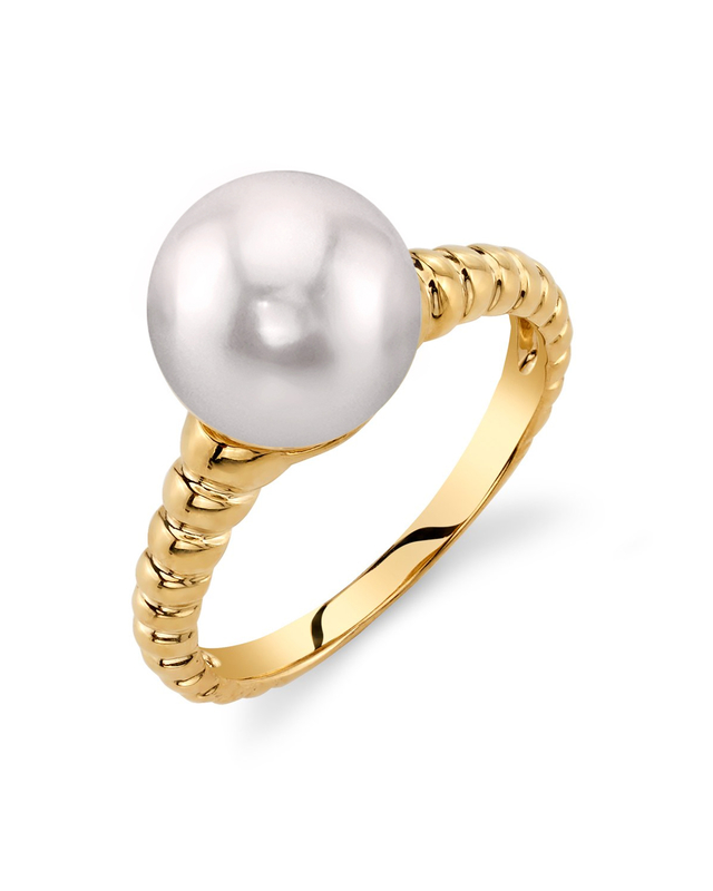 Japanese Akoya Pearl Terrie Ring - Secondary Image