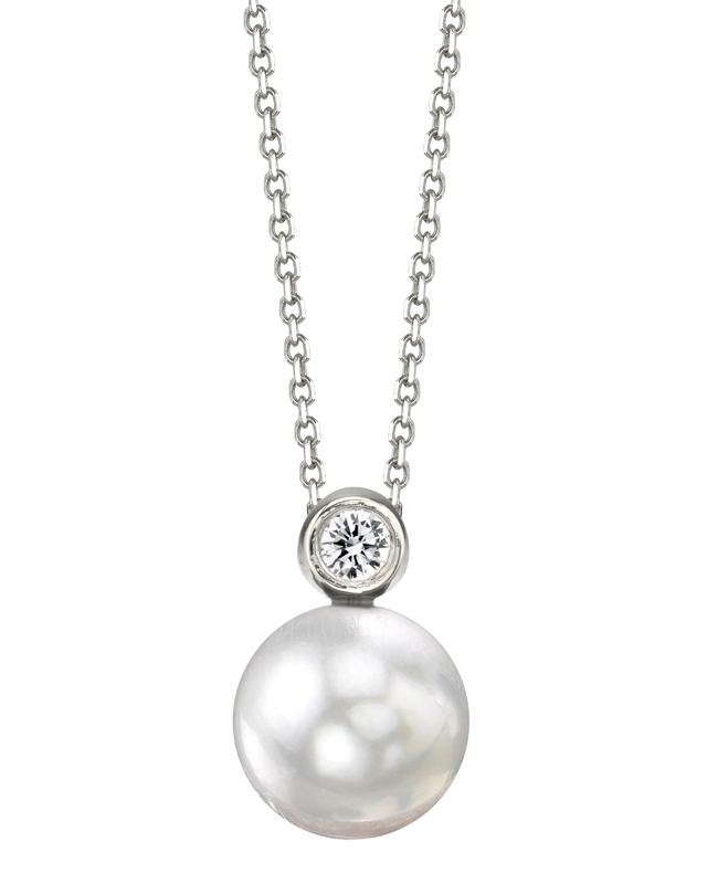 White South Sea Pearl & Diamond Dakota Pendant