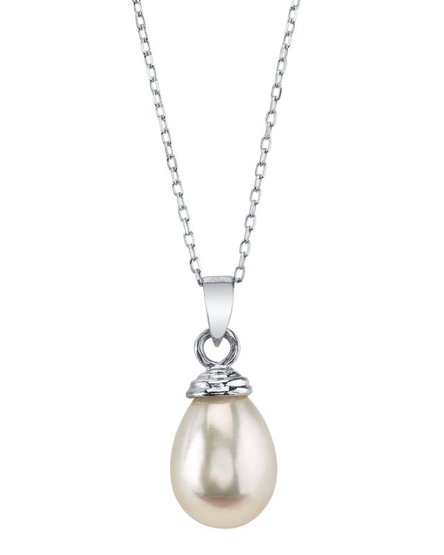 Drop - Shape Freshwater Pearl Hope Pendant