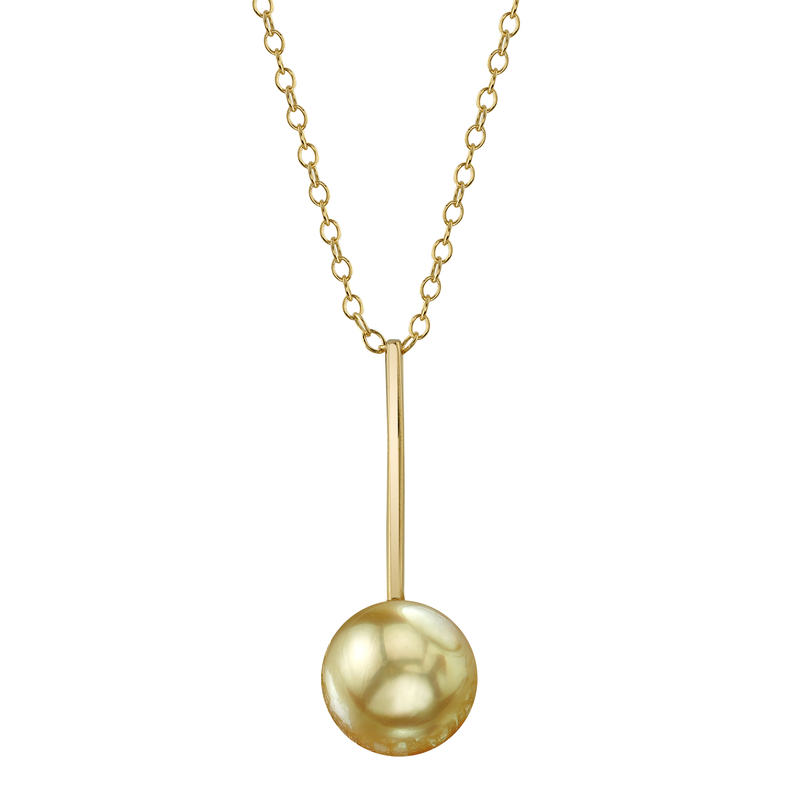 Golden Pearl Emmanuelle Pendant