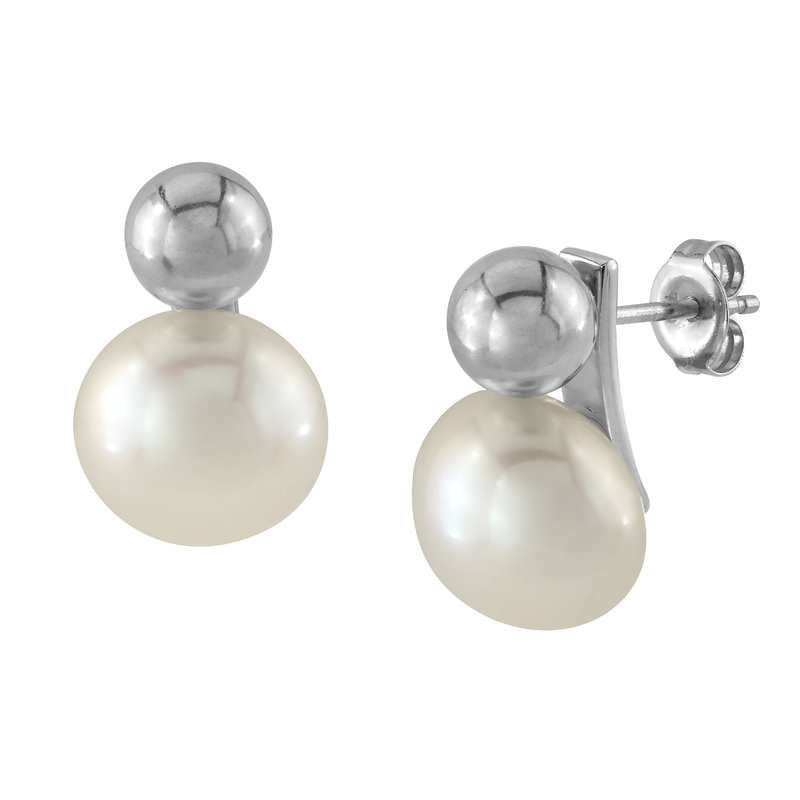 Freshwater Cultured Pearl Melody Earrings