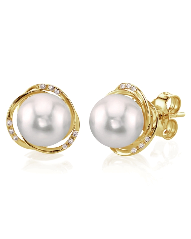 Akoya Pearl and Diamond Lexi Earrings