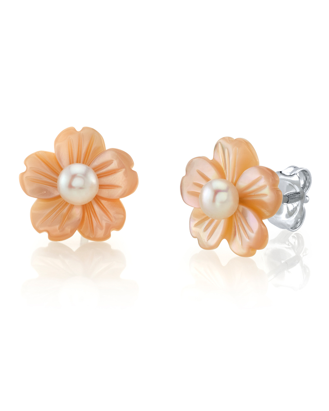Mother of pearl studs deals