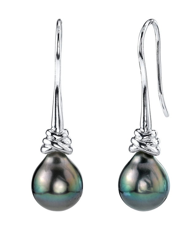 Tahitian South Sea Drop Pearl Denise Earrings