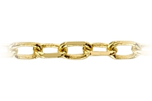 18" Yellow Gold Chain