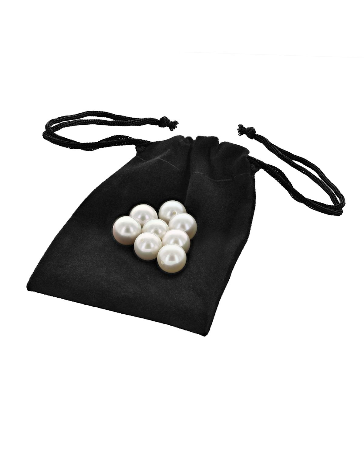 Pearl Moments - 7.5-8.0mm Akoya Pearl Silver Adjustable Chain Necklace