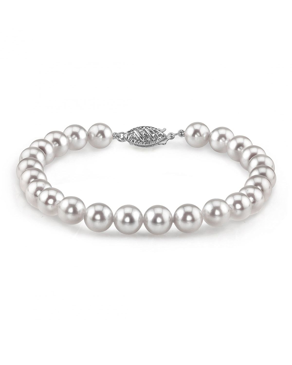 5.0-5.5mm Akoya White Pearl Bracelet