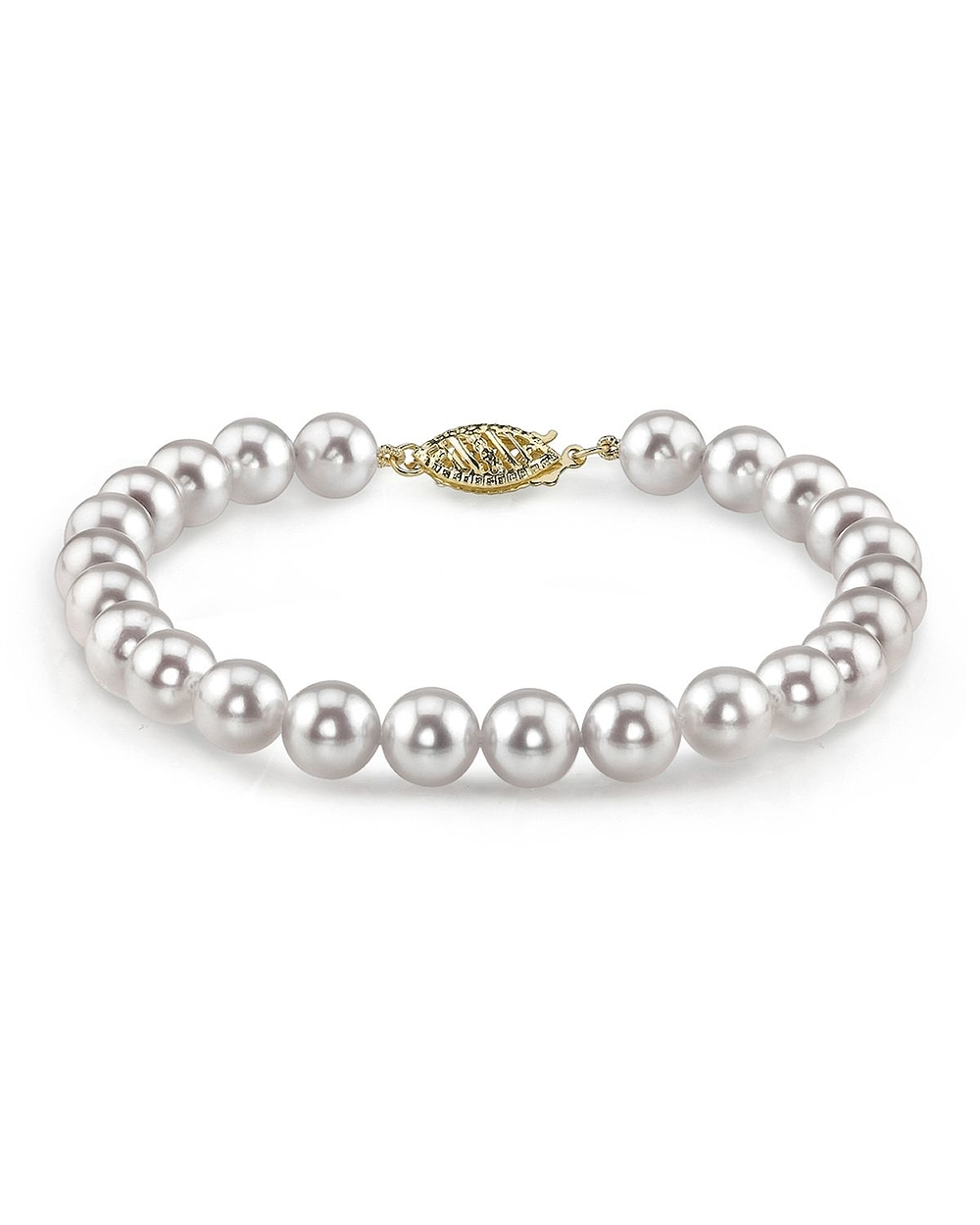 5.0-5.5mm Akoya White Pearl Bracelet