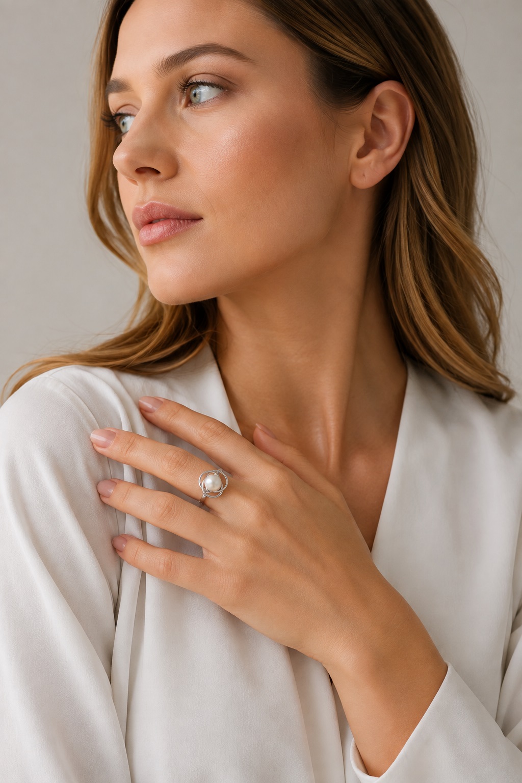 Akoya Pearl Lexi Ring - Secondary Image