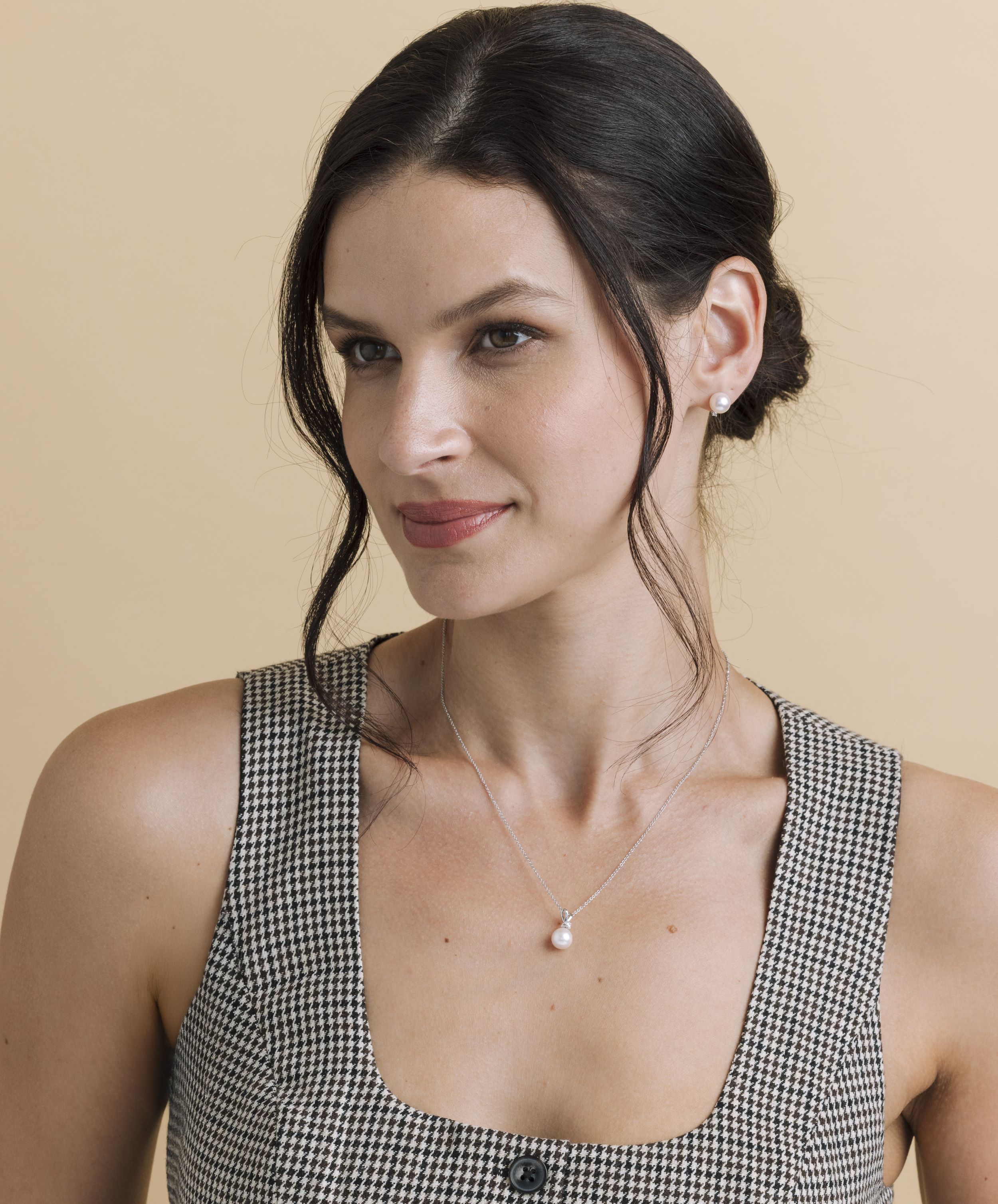 Akoya Pearl & Diamond Classic Pendant