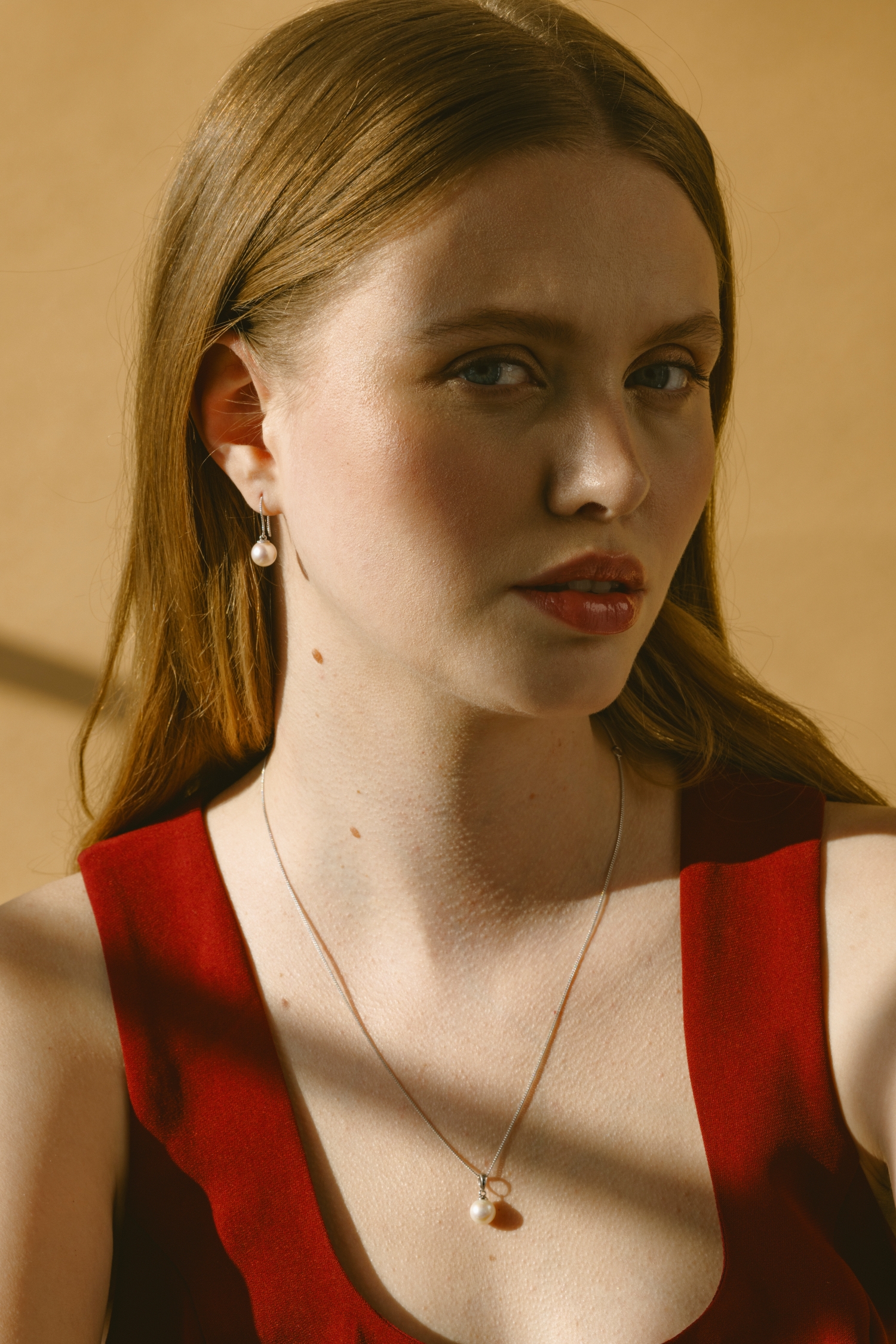 White South Sea Pearl Cindy Earrings